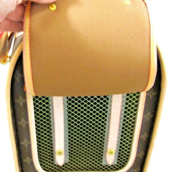 Louis Vuitton Sac Chien 50 Dog Carrier Bag Pet Carrier Bag - Picture 5 of 14